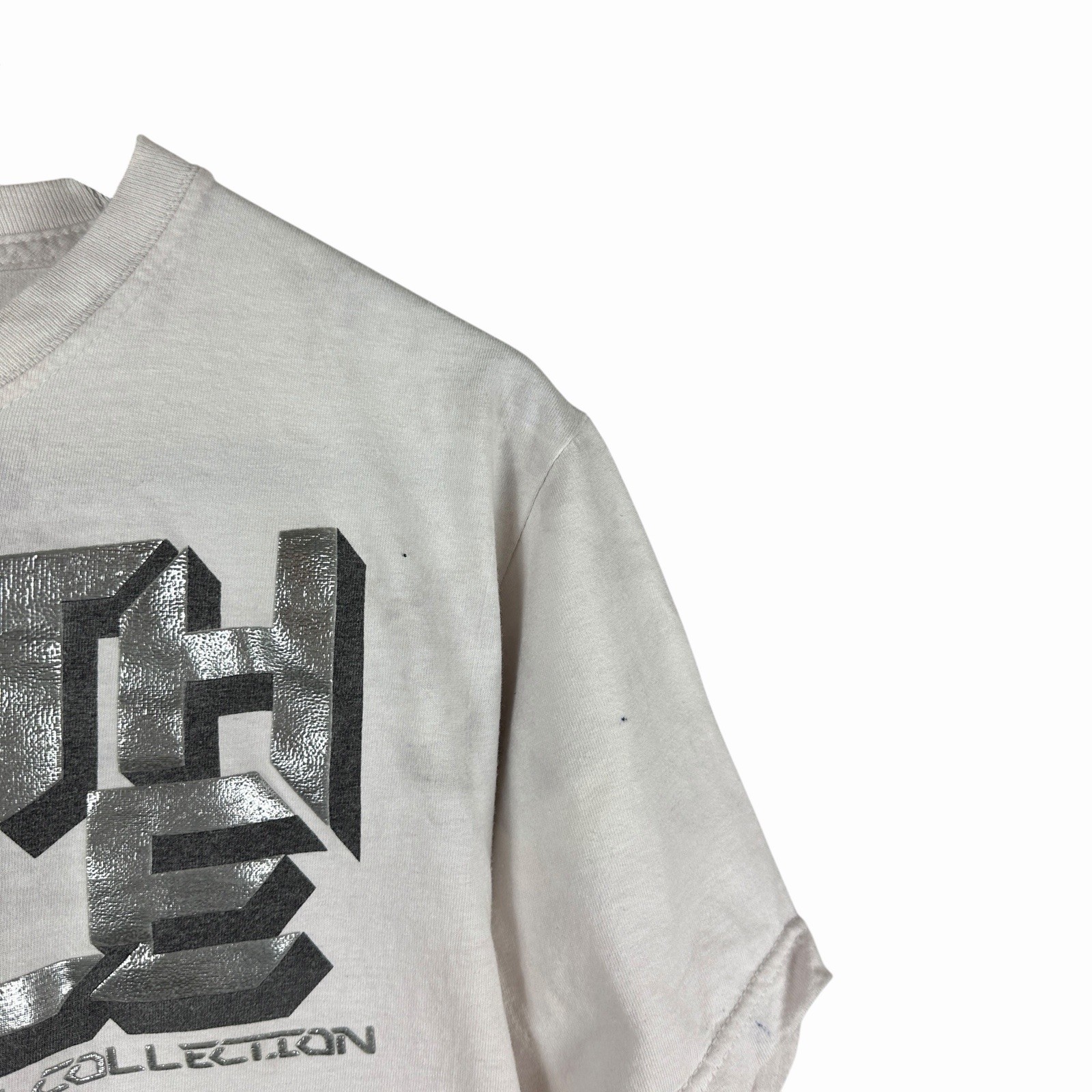 Vintage 90s South Pole Collection Streetwear 3D Graphic White Shirt Size XL gallery