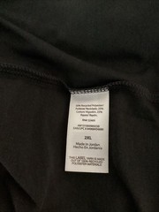 ATHLETIC WORKS Tri-Blend Black Short Sleeve Crew Neck T-Shirt Sz 2XL*