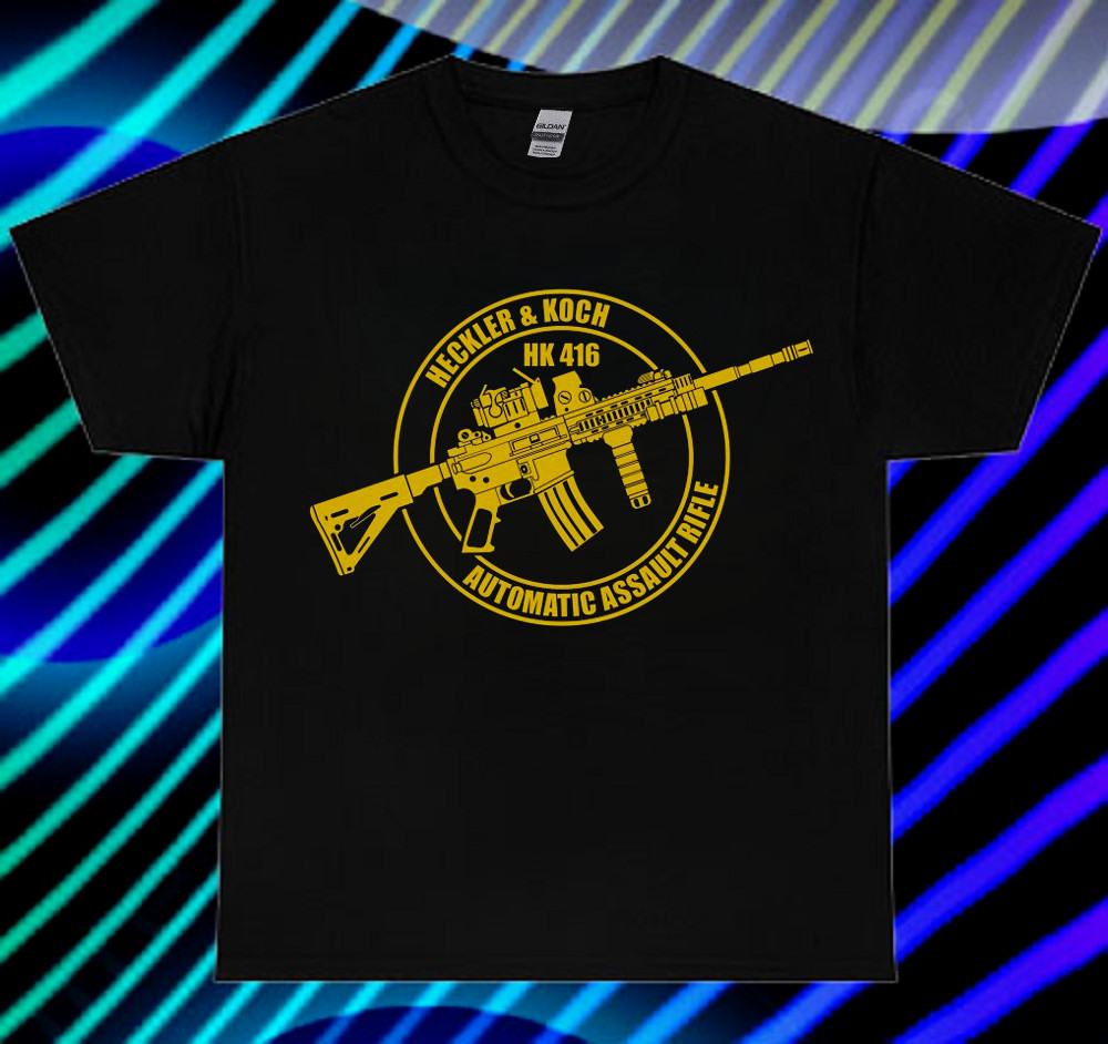 koch heckler hk nice l0g0 black XL tee shirt