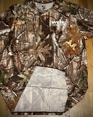 Weis Markets Distribution Real Tree Camo Sport Performance T-Shirt Size Large