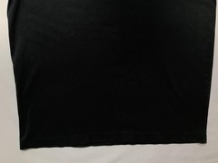 Johnston & Murphy Shirt Mens Medium Black Pima Cotton Crewneck Soft Tee