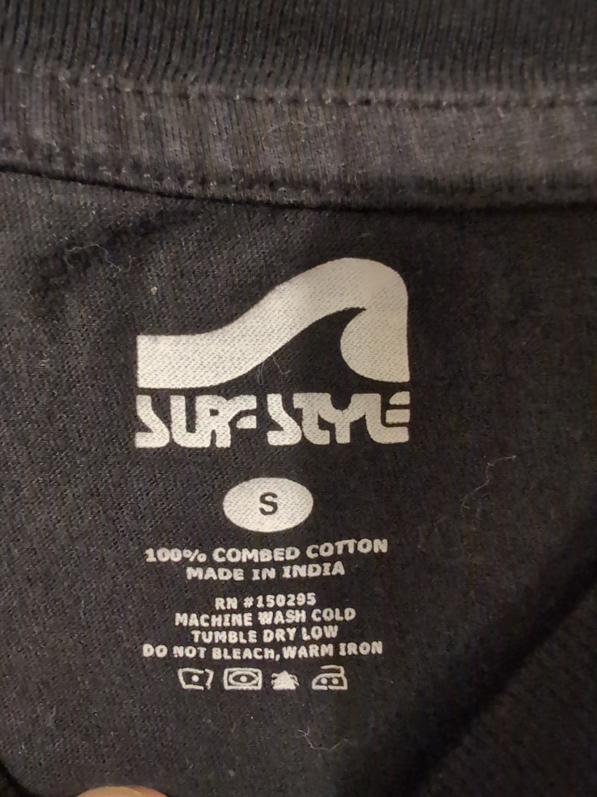 Men's S Surf Style Miami Beach Florida Black S/S T-Shirt Surfer gallery
