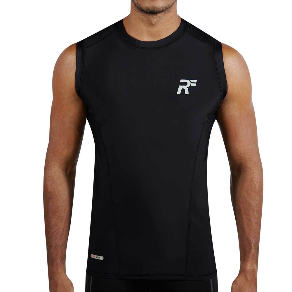 RunFlyte Men’s Tech Flyte Compression Tank Top Athletic Fitness Running Workout