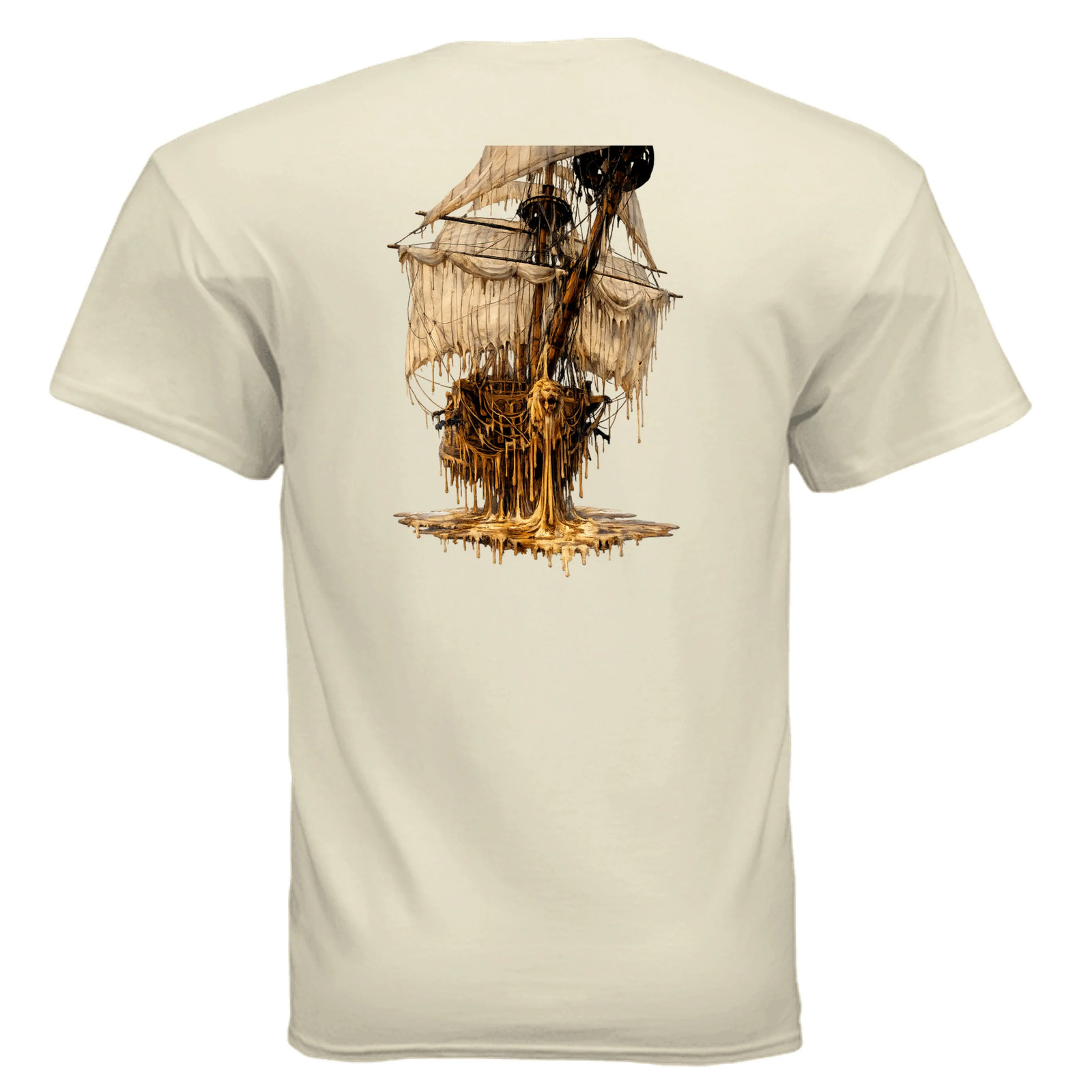 Melting Ship Graphic T-Shirt gallery