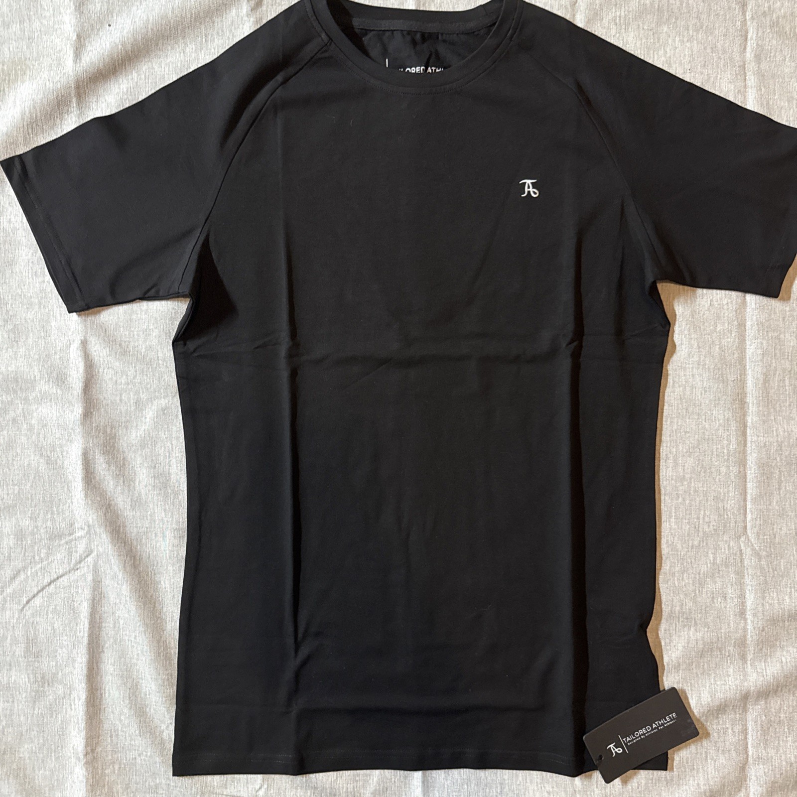 Premium Athletic Fit T Shirt In Black Medium
