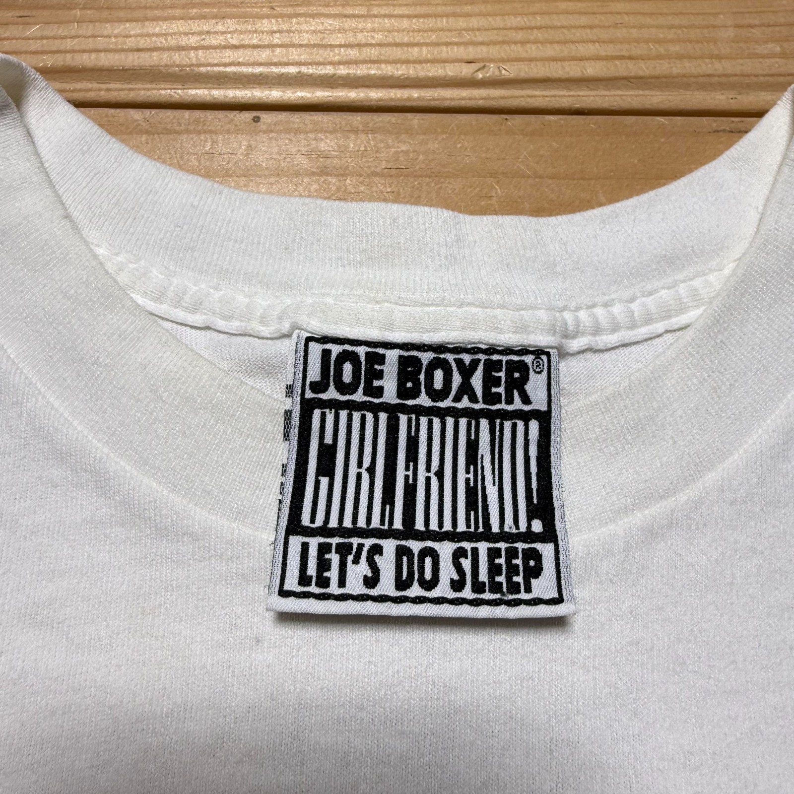Vintage 90s Joe Boxer Girlfriend Mule Train Shoes Single Stitch Graphic Shirt XL gallery
