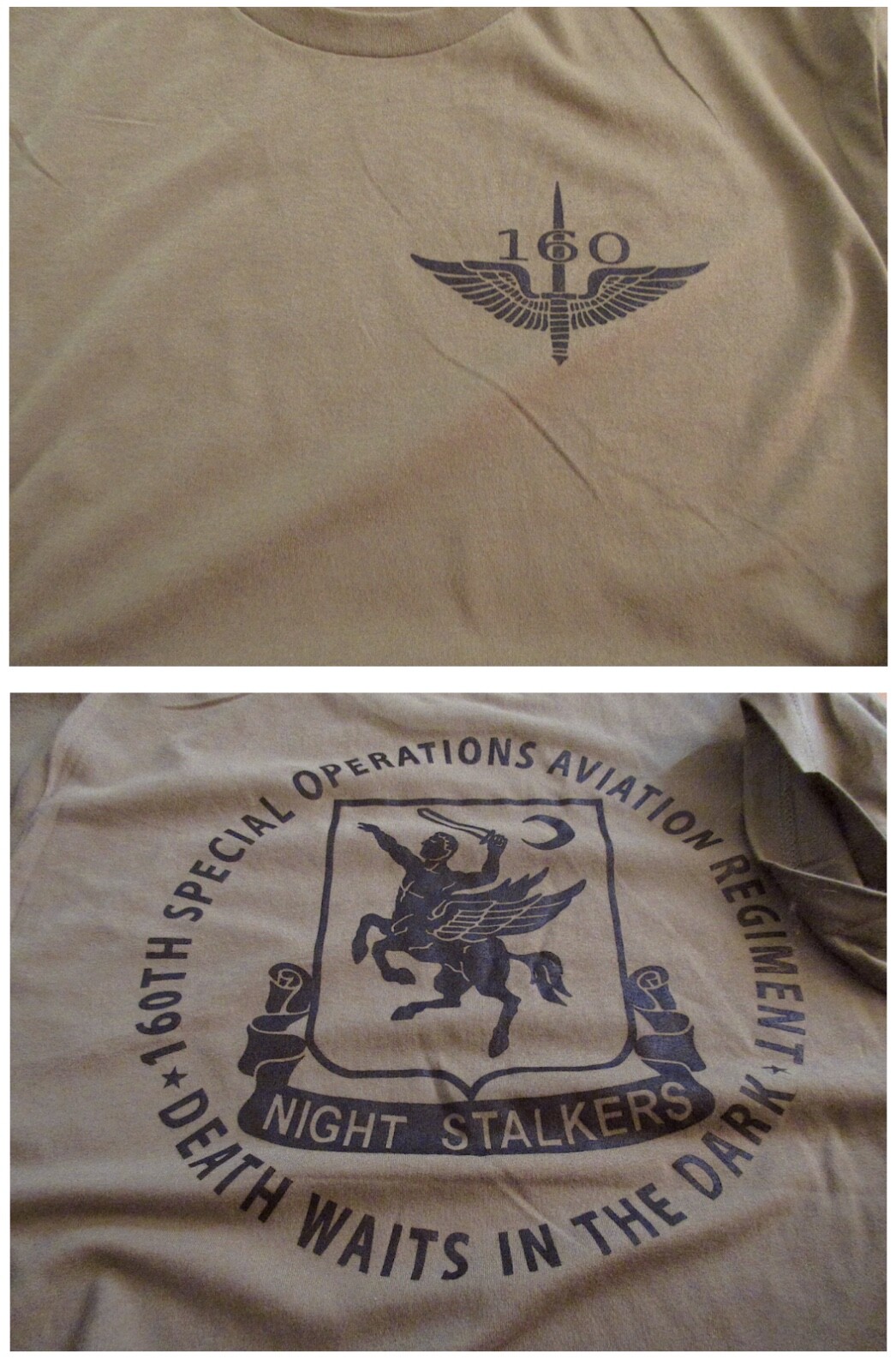 160th NIGHT STALKERS SOAR Spec OPS Aviation T-Shirt 2X Next Level USA gallery
