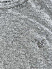 American Eagle Athletic Fit Size M T Shirt Gray A&E Legend
