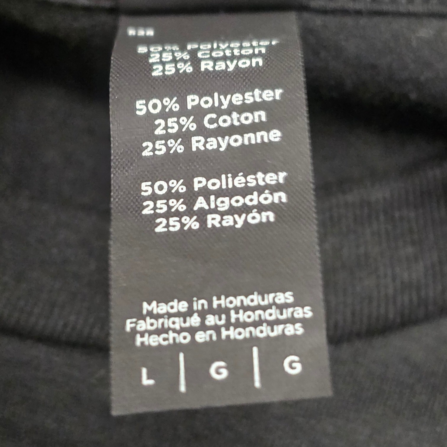 District Perfect Tri Tee Mens Large Black Short Sleeve Crewneck T-Shirt DM130 gallery