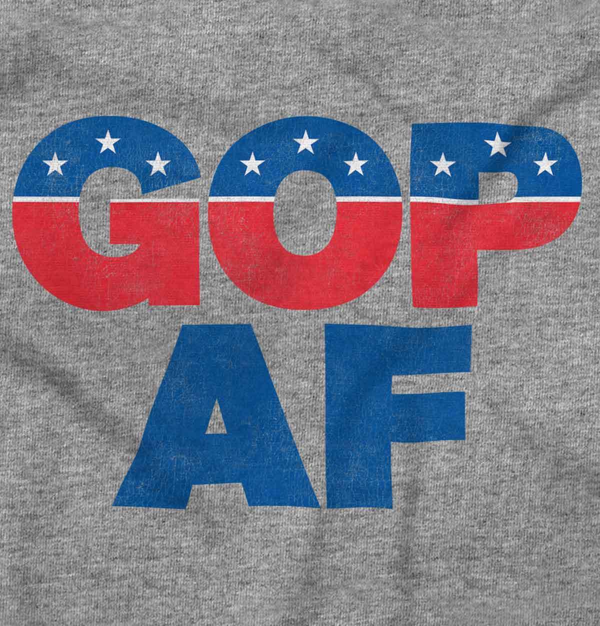 GOP AF Republican Conservative Right Wing Patriotic MAGA Classic T Shirt Tee gallery
