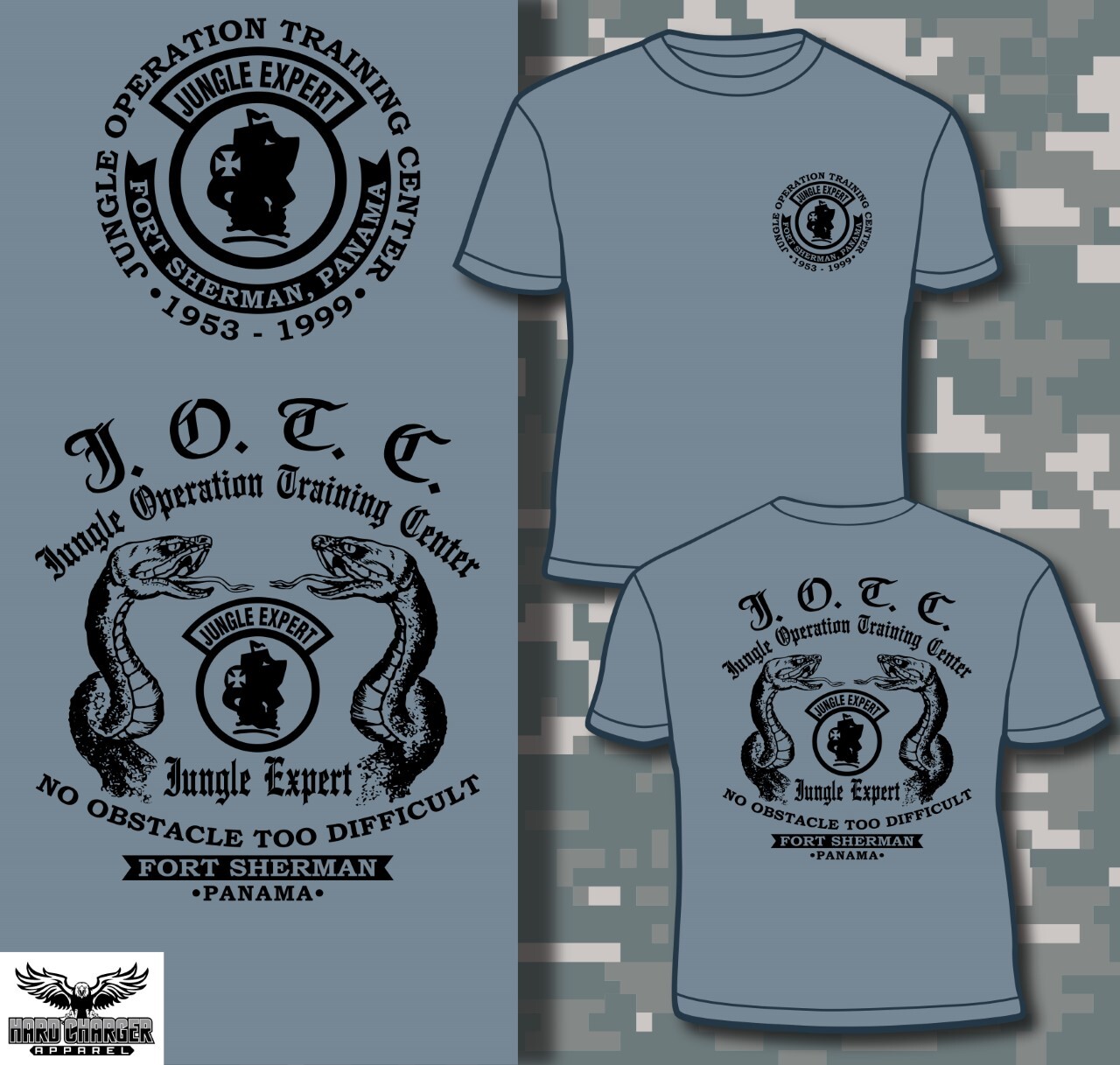 Ft. Sherman Jungle Operations Training Center Panama JOTC Jungle School T-shirt gallery