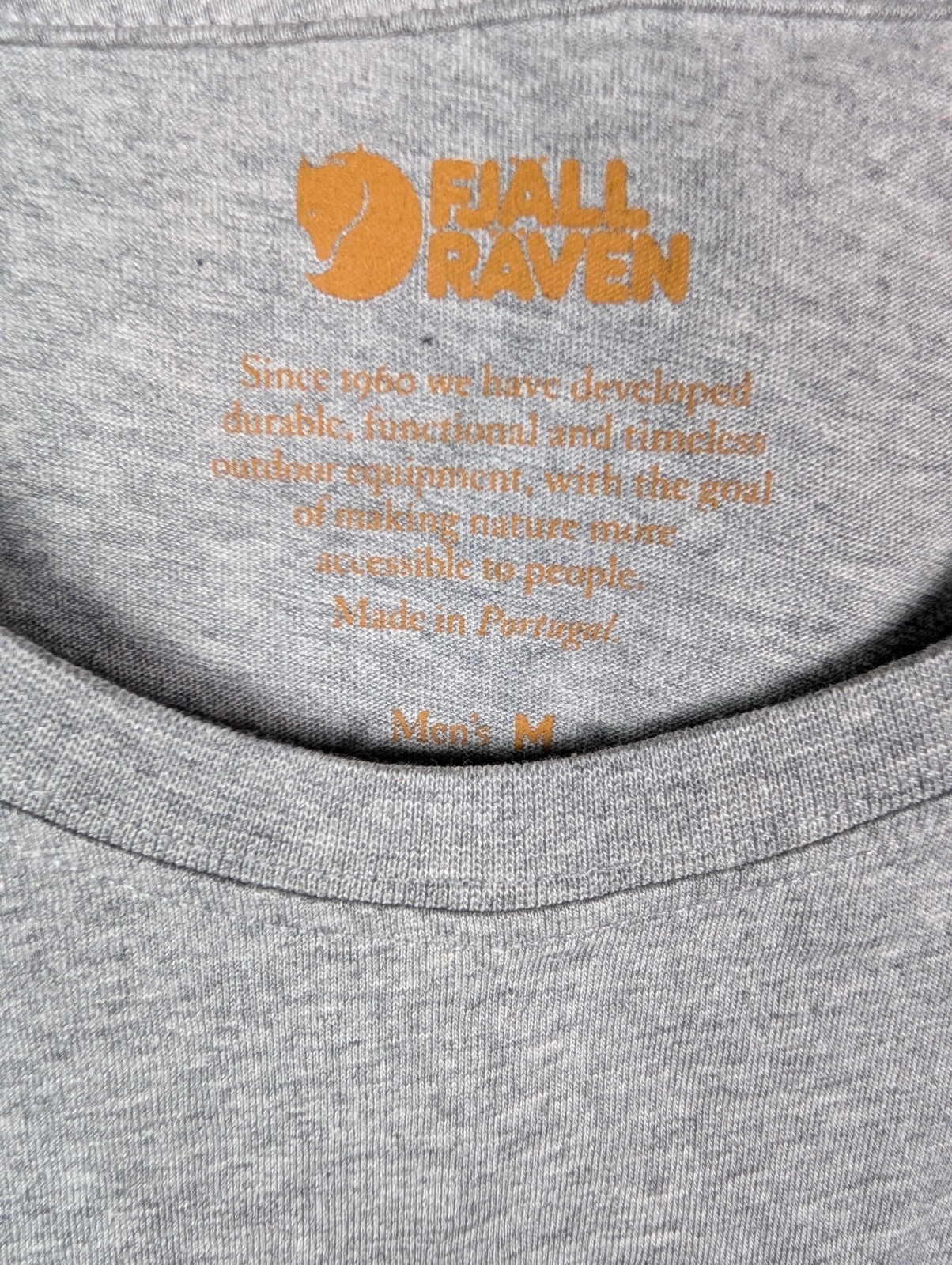 NWT FJALLRAVEN Forest Mirror T-Shirt Sz M Short Sleeve Organic Cotton Sample gallery