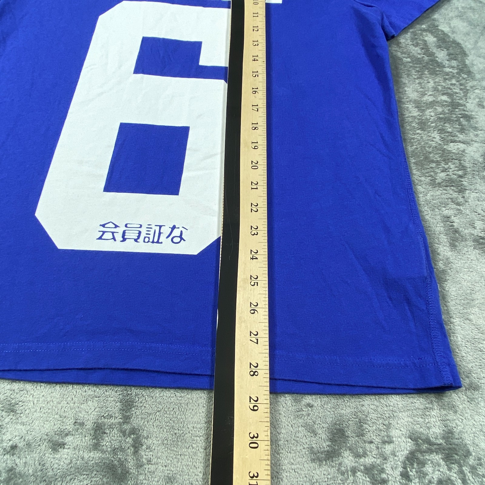 SuperDry Osaka Graphic Crewneck T Shirt Blue Men XL #6 Short Sleeve Japanese Y2K gallery