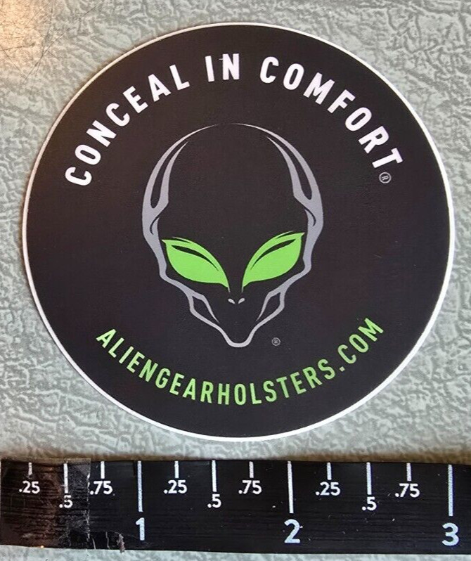 Alien Gear Holsters Holster Gun Firearms Vinyl Decal Sticker Shot Show