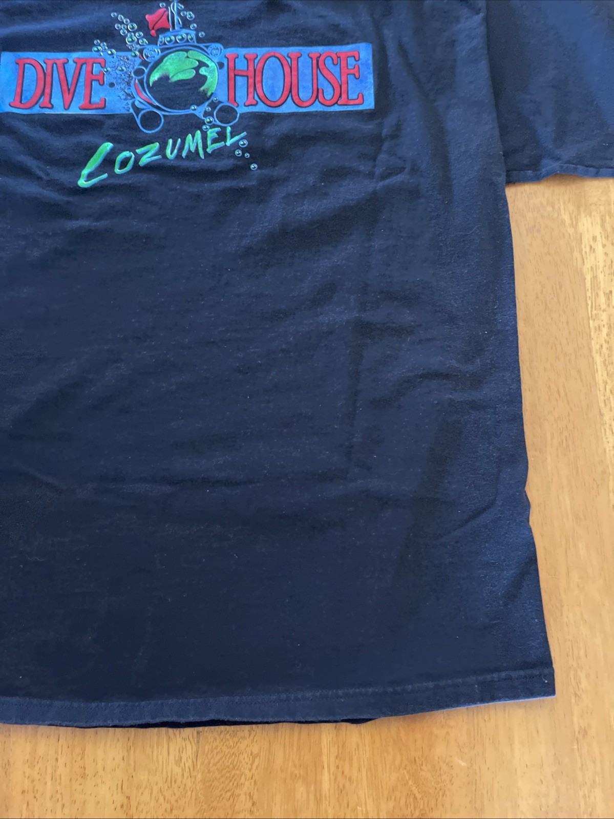 Dive House Cozumel Mexico Shirt Men’s 2XL Short Sleeve Black Scuba Diving Y2K gallery