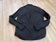 SAVE KHAKI UNITED Black Cotton Button-Down Shirt Size M (US L)