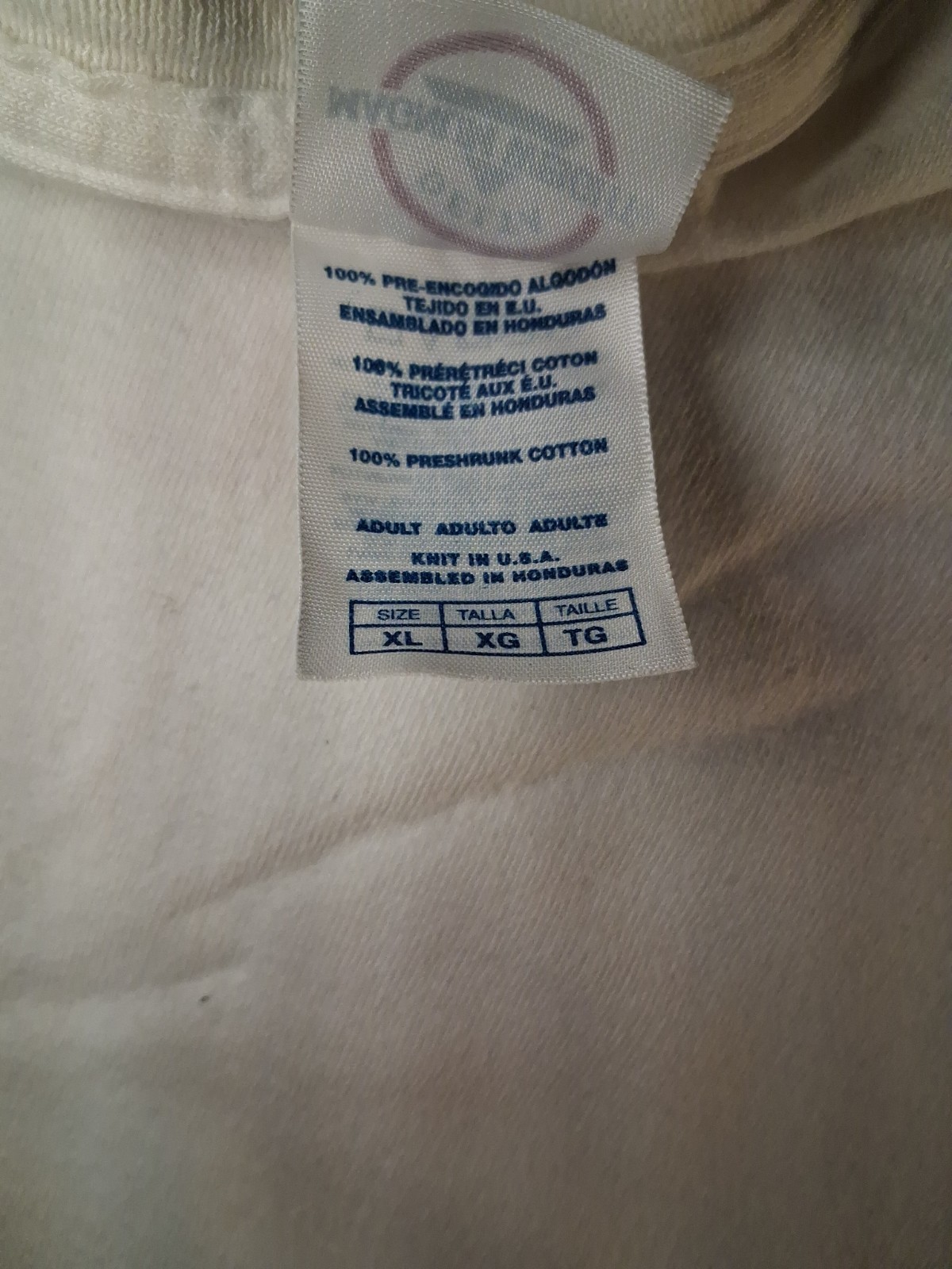 Delta Magnum Weight Funny Vintage 90s White Redneck Sportsman Shirt Size XL gallery