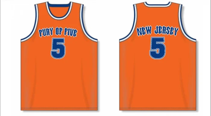 Band Fury Of Five Basketball Jersey Orange S-5XL Rare Fan Gift GE803 gallery