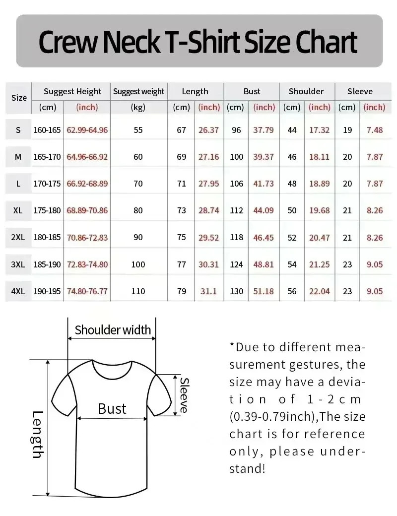 Y2K Gothic T Shirt Oversized Cotton Round Neck High Street Mens Women gallery