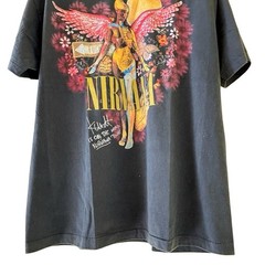 Nirvana In Utero Nevermind Vintage Reprint Single Stitch T-shirt Modern XL