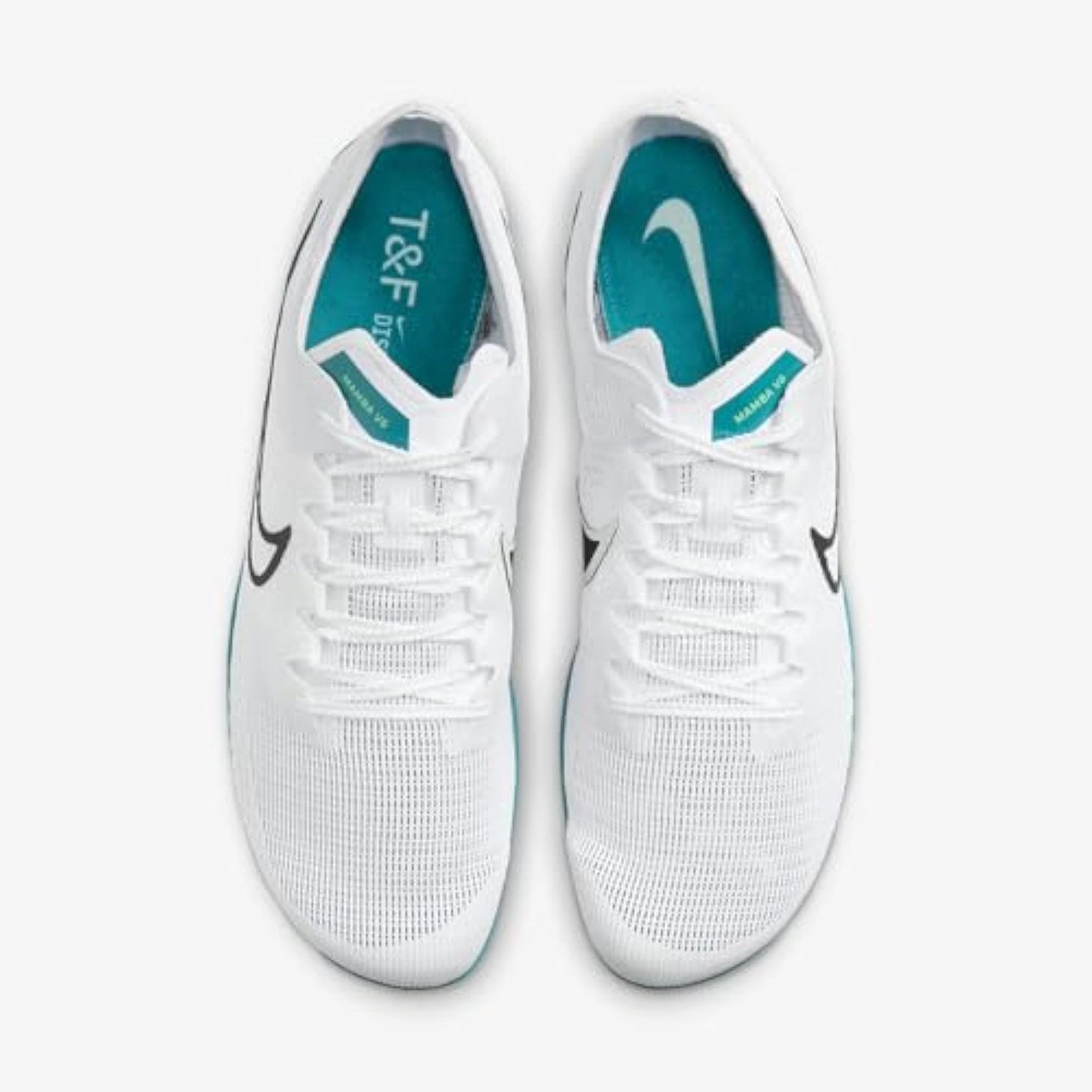 Nike Zoom Mamba 6 Track & Field Distance Spikes (DR2733-102, White/Bright Spruce gallery