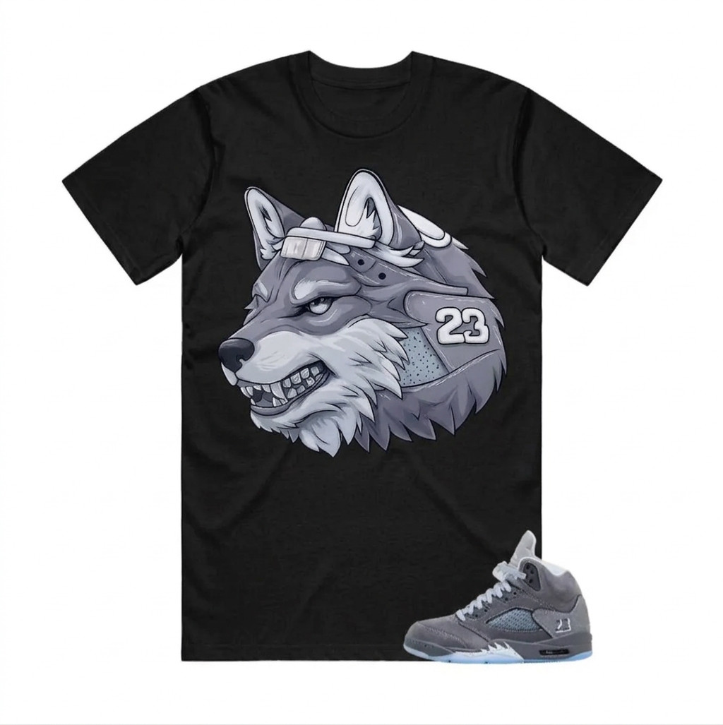 Shirt to Match jd 5 Wolf Grey Light Graphite White Cool 2026
