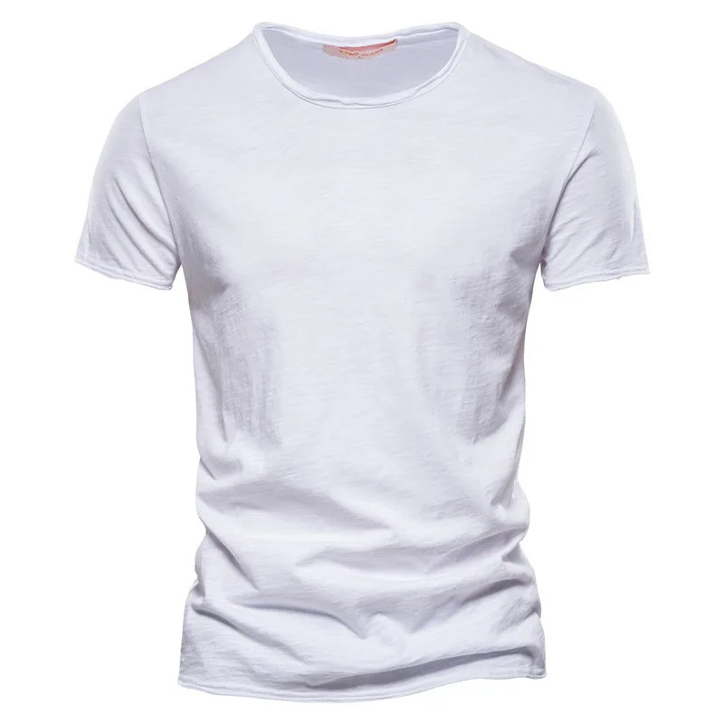 Men Cotton V-Neck Slim Fit T-Shirt Beach Casual Summer Gym Fitness Tee Fun Gift gallery