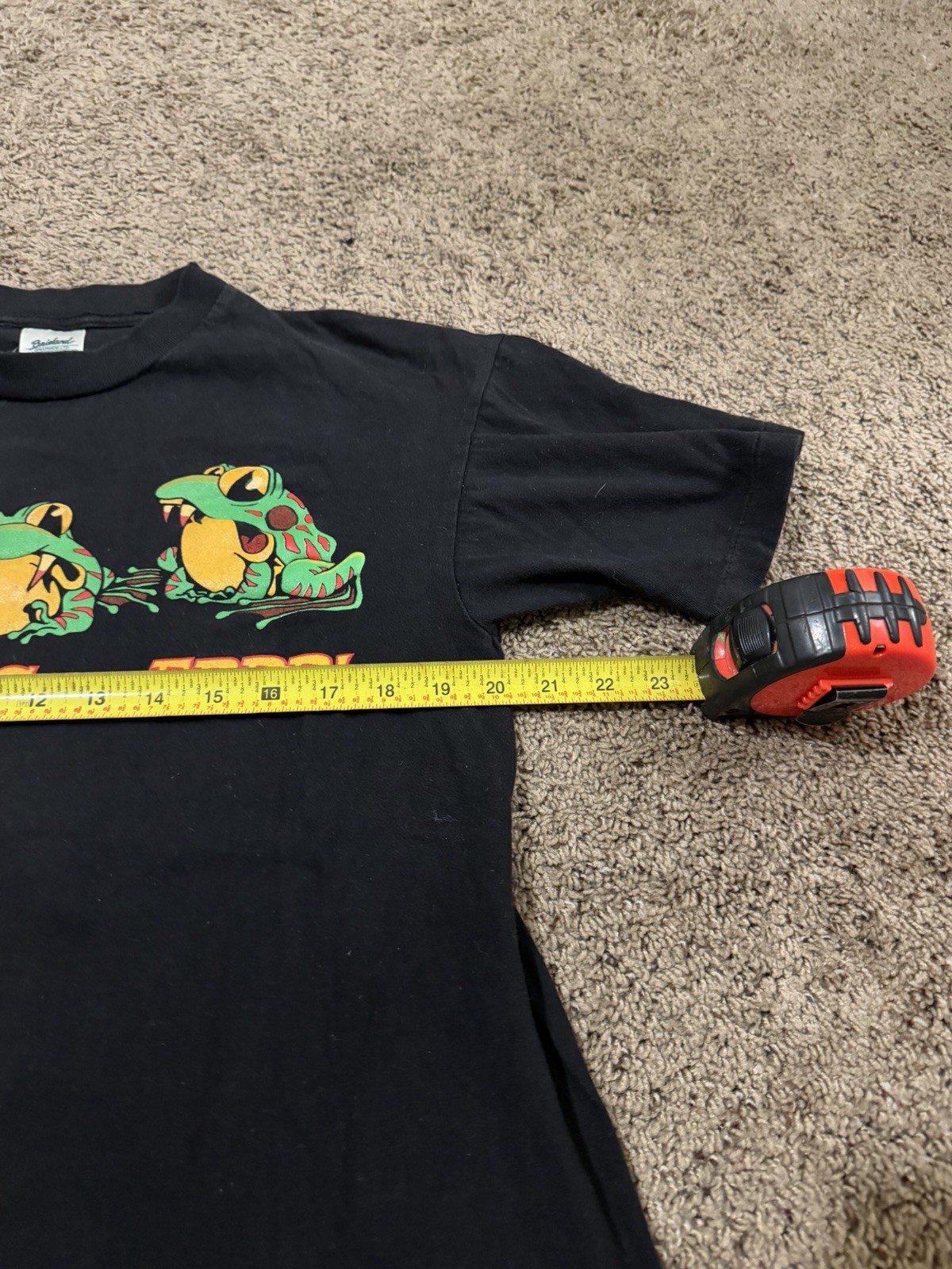 Vintage 90s Blood-Weis-errr! Budweiser Frog Beer Shirt Blood Drive Size Large gallery