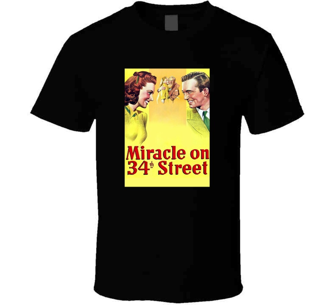Miracle On 34th Street Tee Classic Holiday Film T Shirt gallery