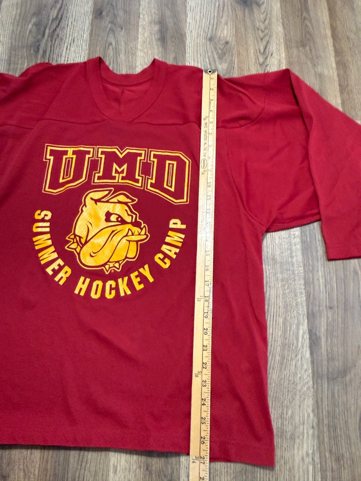 CCM Jersey Men's Size Medium Red Gold UMD Summer Hockey Camp gallery