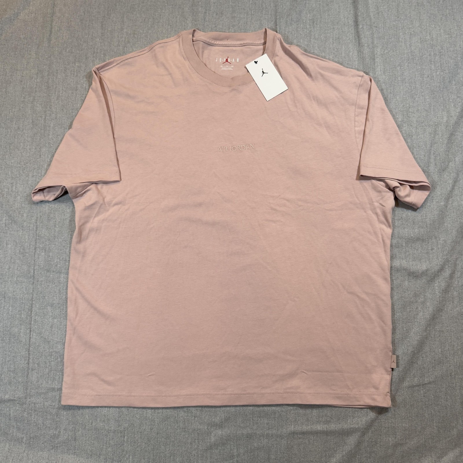 Jordan Air Jordan Shirt Mens 2XL Woodmark 85 XXL Pink Embroidered Crewneck