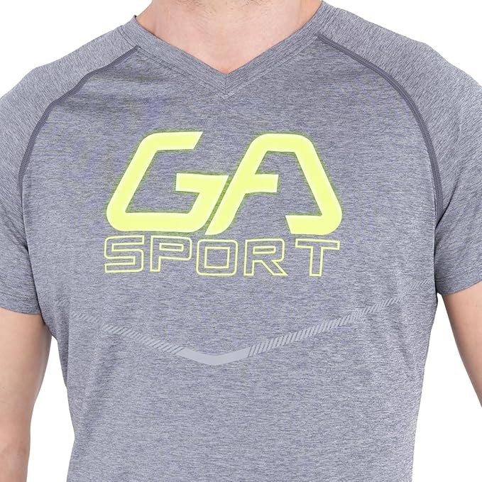 Gym Aesthetics Men's Athletic Sport Shirt Workout Gym Quick Dry Exercise Medium gallery