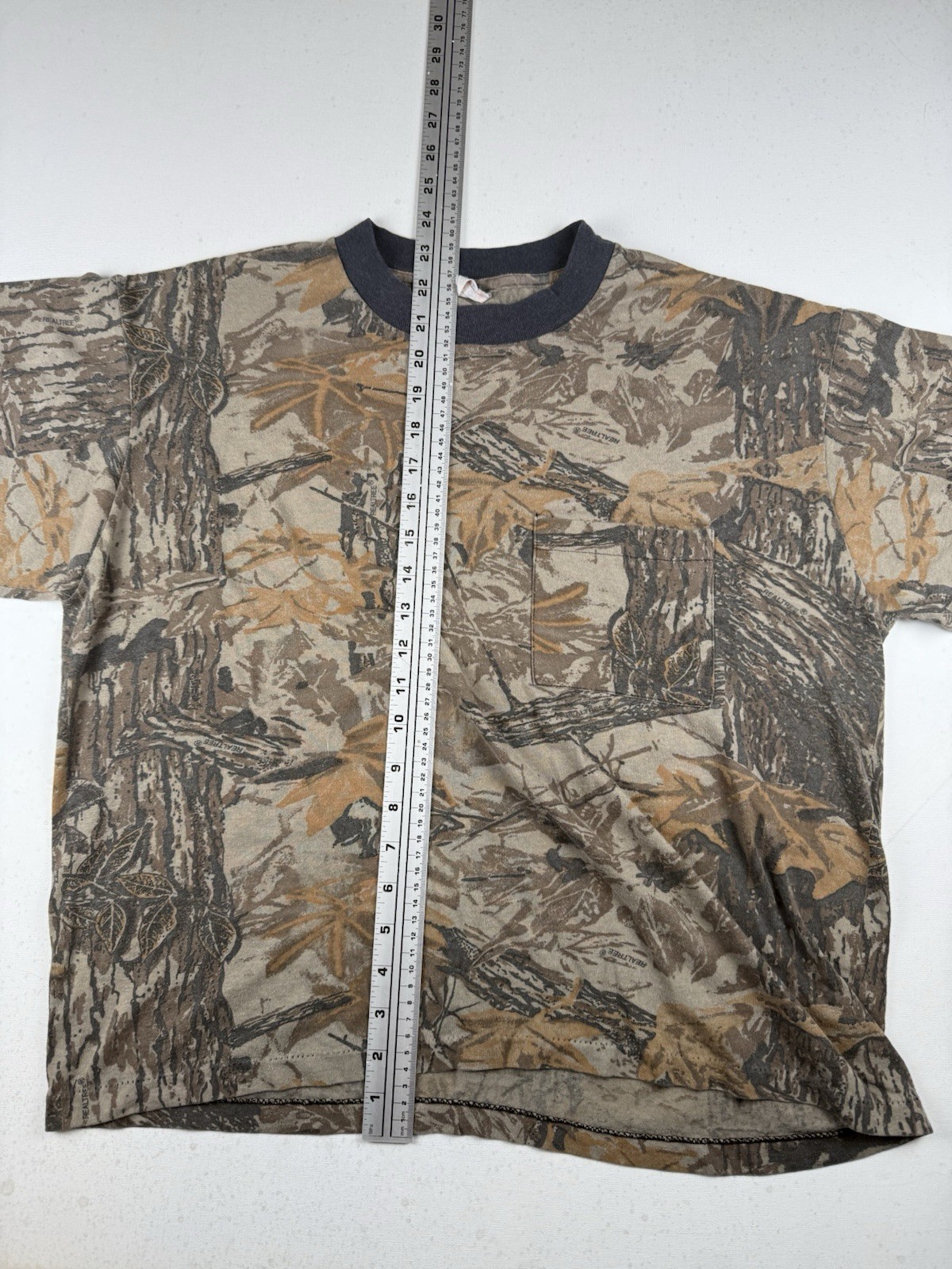 Vintage 90s Realtree Camo Pocket T Shirt Single Stitch Made in USA Men’s Large gallery
