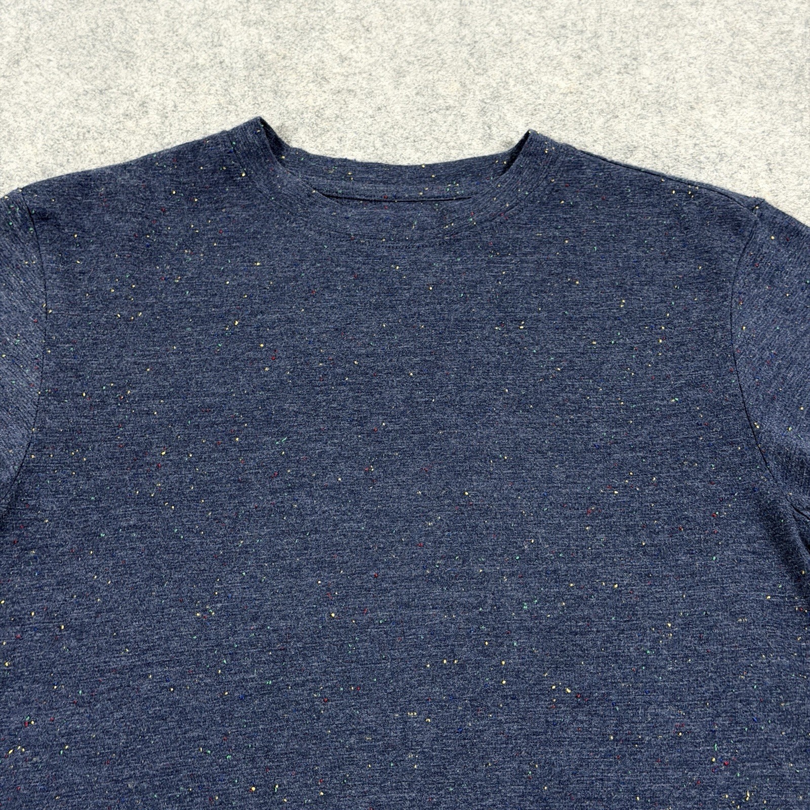 Original Use Casual Short Sleeve Pullover T-Shirt Men's Size XS Blue Speckled gallery