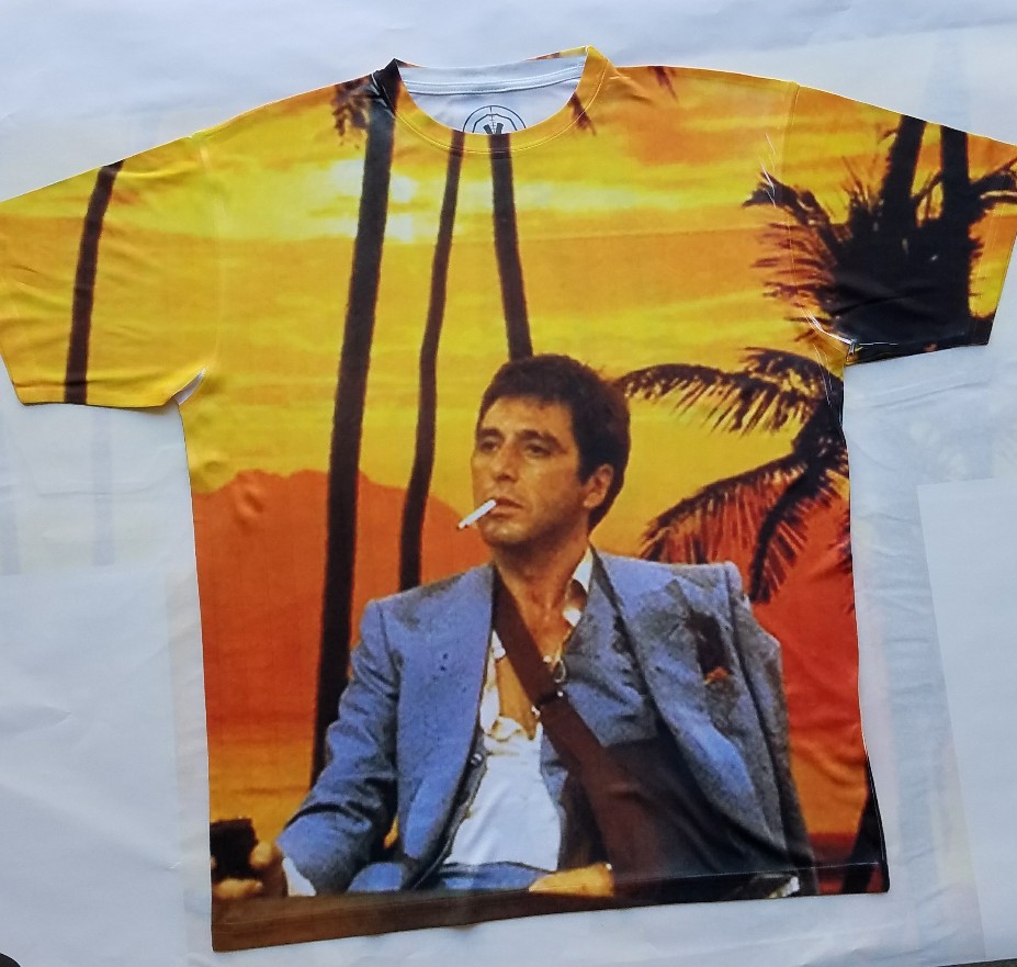 Scarface Frank's Office T shirt Miami south beach 80s tony montana gallery