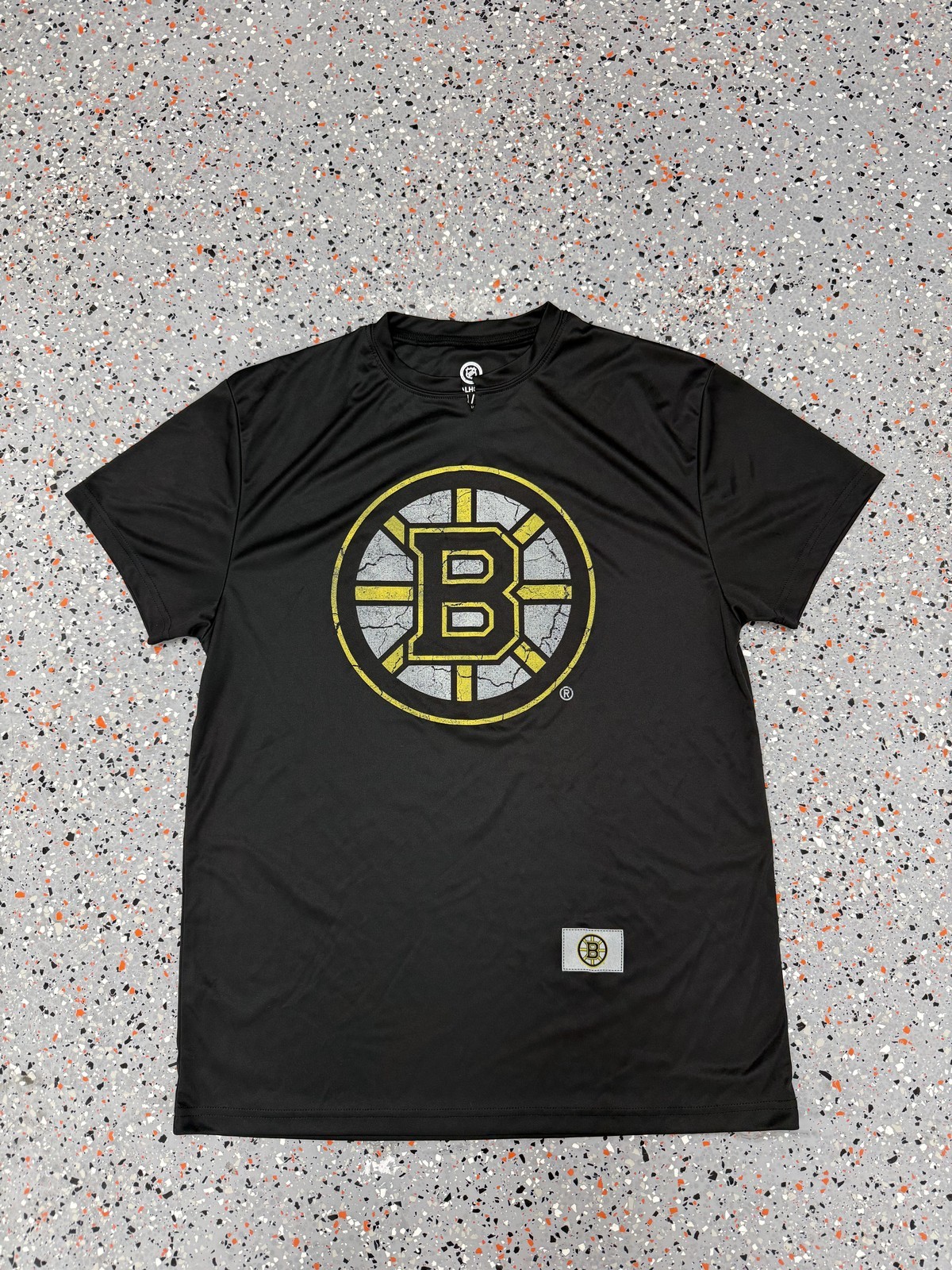NHL Boston Bruins Calhoun Dri-Fit Black T-Shirt – M
