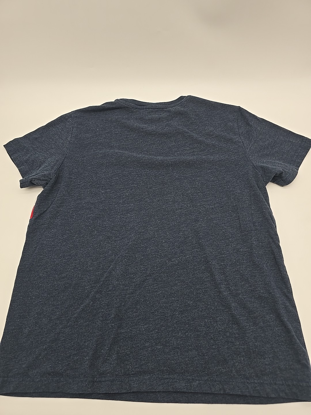 Levis T-Shirt Men Large Blue Logo Crewneck Striped Tee.#34463 gallery