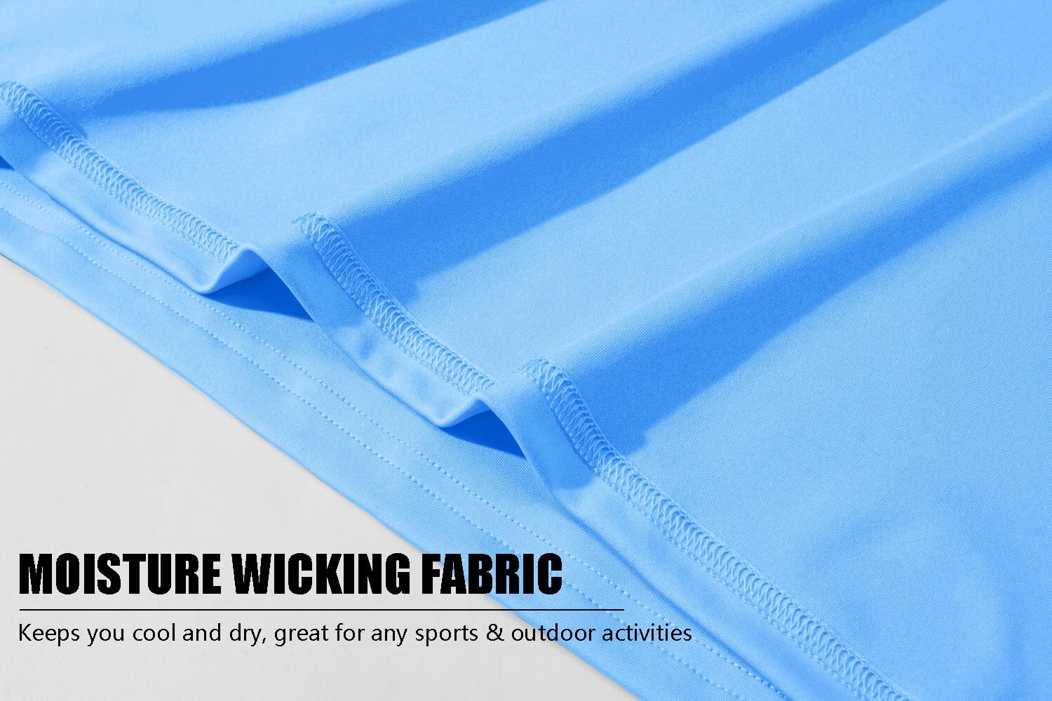 UPF50+ Men's Short Sleeve T-Shirts Quick Drying Sport Hiking Skin Protection Tee gallery