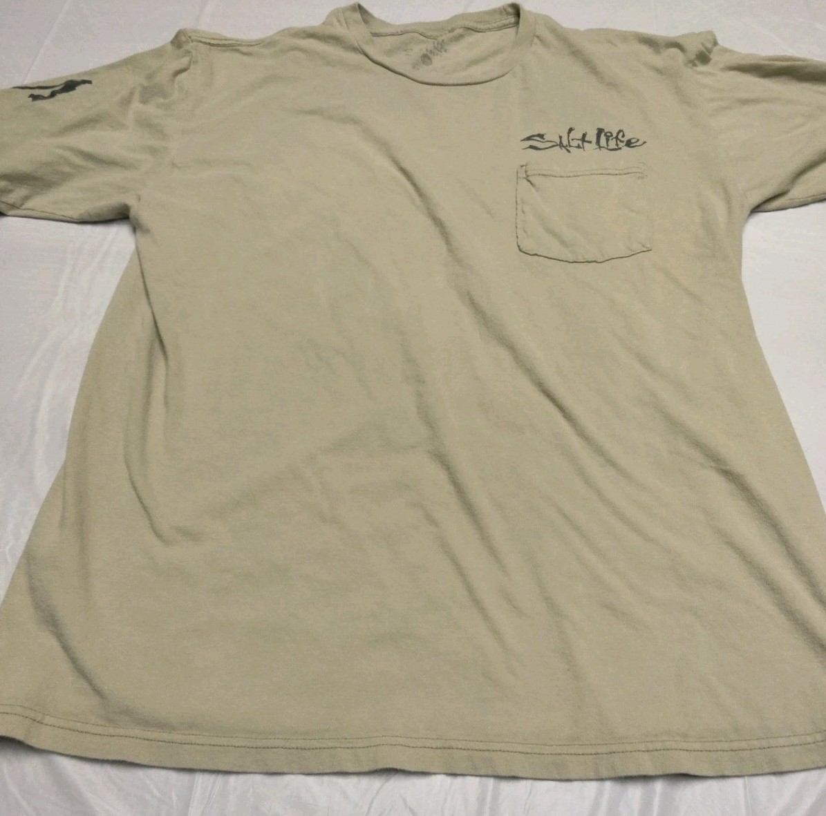 Salt Life Long Sleeve T-Shirt Size Large Yellow Fin Ale gallery