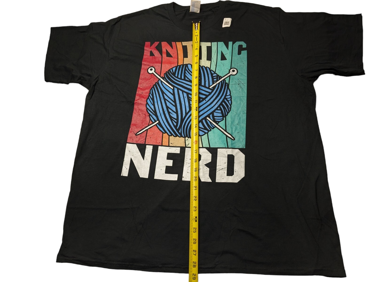 Men's Knitting Nerd T Shirt Size 3XL NWOT gallery
