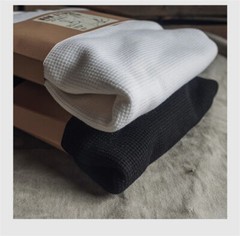 Non Stock Fall Winter Long Sleeve Basic Shirt Waffle Thermal Shirt Heavyweight