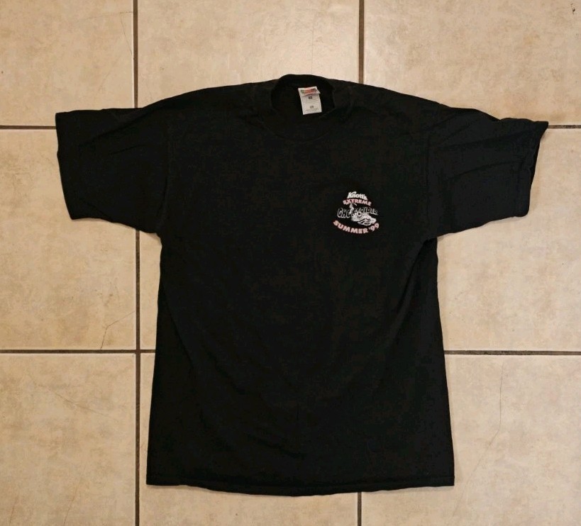 Knott's Scary Farm 1999 VINTAGE GhostRider XL FOTL HEAVY COTTON gallery