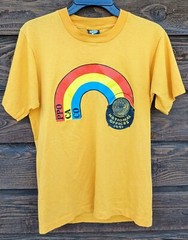Vintage Single Stitch Tee Shirt Screen Stars Best National Offices ’91 PPO CA CO