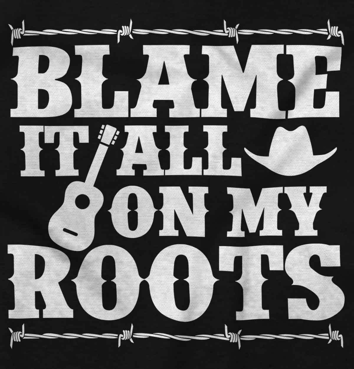 Southern Country Blame It All On My Boots Womens or Mens Crewneck T Shirt Tee gallery