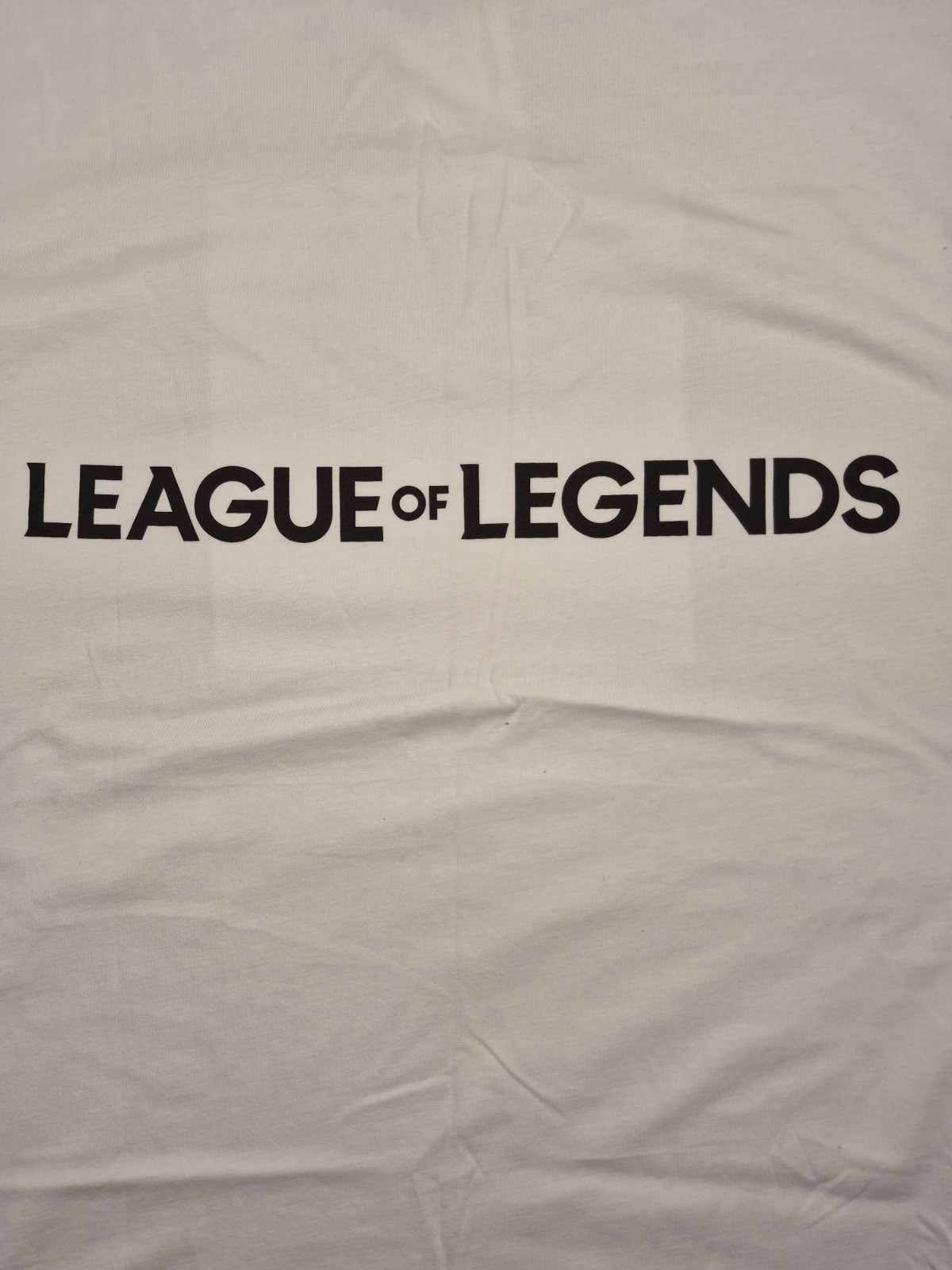 NWT League Of Legends Shirt Mens Large White Short Sleeve Doublesided gallery