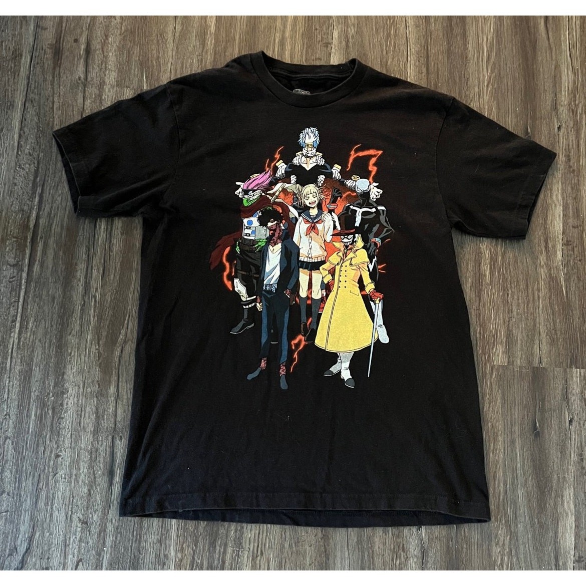Seven Times Six My Hero Academia Adult MD All Star Heroes Graphic T-shirt gallery
