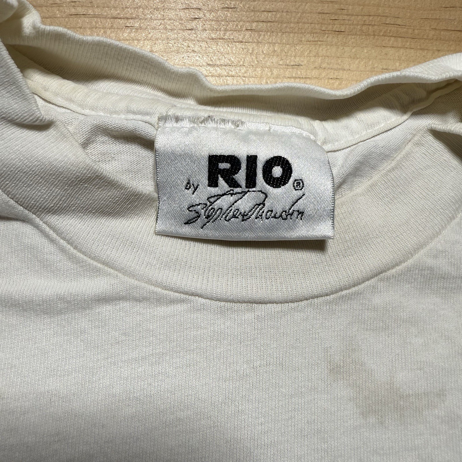 Vintage 90s Rio Grande River Basin Western Horseback Cowboy Art Shirt - Medium gallery
