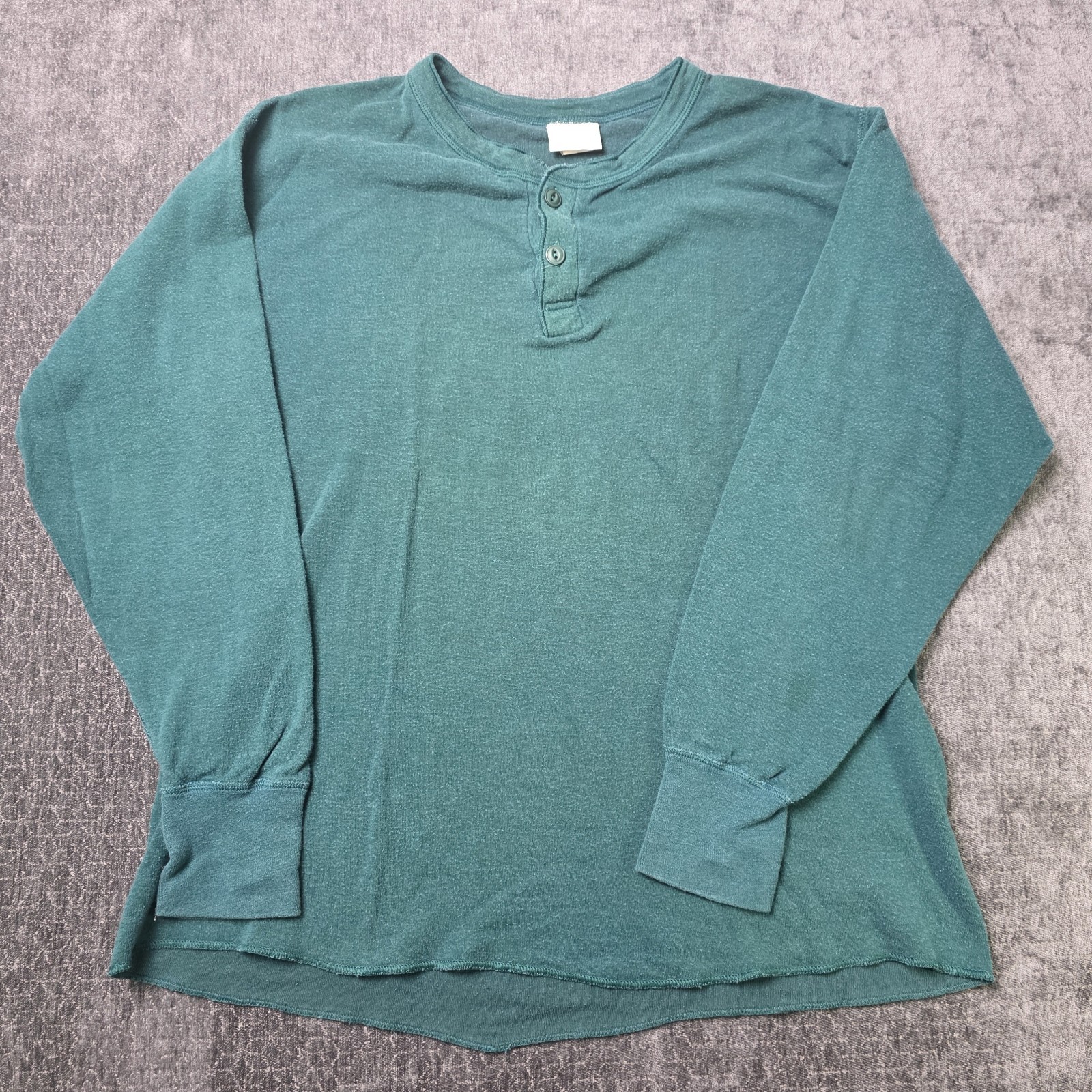 Vtg L.L. Bean Made In USA River Drivers Shirt Mens Large Two Layer Green Wool L