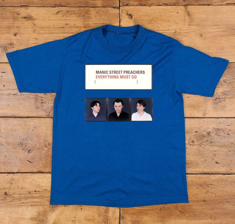 Everything Must Go Manic Street Preachers album T Shirt All Size S-5Xl FF574