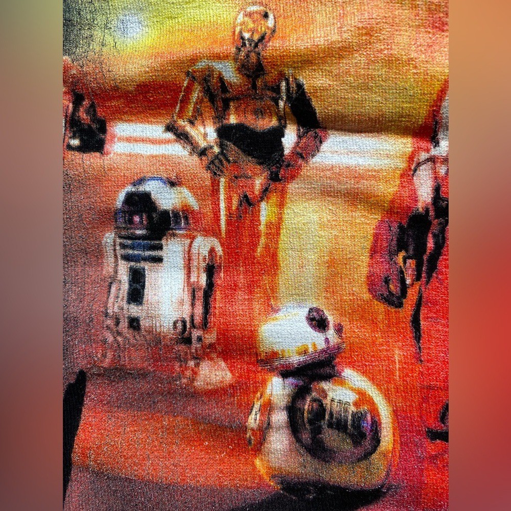 Men's Tultex Star Wars Graphic T-Shirt Large/L D gallery